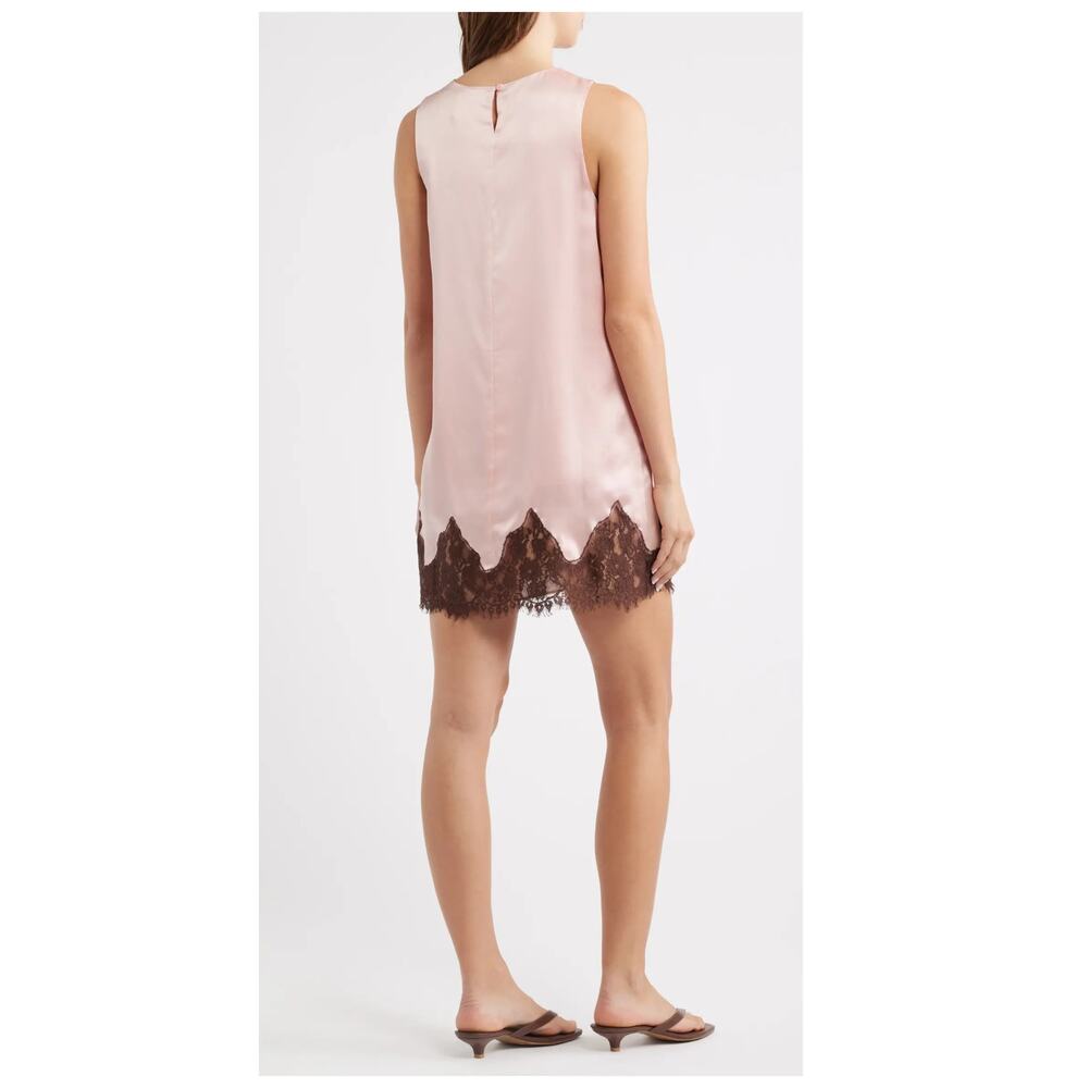 NEW Reformation Jessalyn Sleeveless Silk Minidress Size Medium - Picture 6 of 11